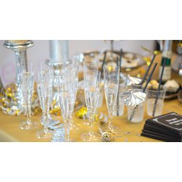 Borddkning Champagneskl