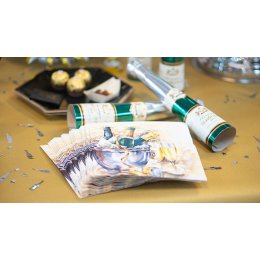 Borddkning Champagneskl