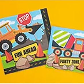 Børnefødselsdag - Lastbiler