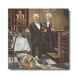 Ihr Cocktail/kaffeservietter, 90 rs fdselsdag, 20 stk.