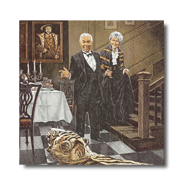 Ihr Cocktail/kaffeservietter, 90 rs fdselsdag, 20 stk.