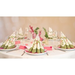 Borddkning French floral