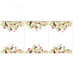 Bordlber, Rd konfetti, 0,4 x 4,8 meter