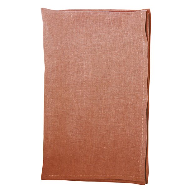 Bordlber, Hr stof/tekstil, Terracotta/pink clay, 45 x150 cm 