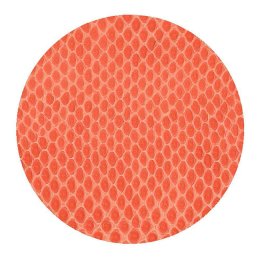 Glasbrik/Coasters fra Caspari, orange/koral, 8 stk. 