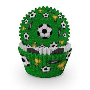 Cupcakes forme, Fodbold, 75 stk.