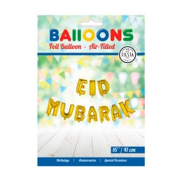 Eid ballonguirlande, guldfolie