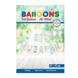 Eid ballonguirlande, slvfolie