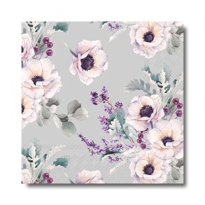 Ihr servietter, Eliza, gr, frokoststr. 20 stk.