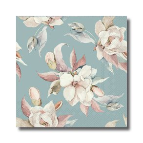 Ihr servietter, Eloise, Lys mint, kaffestr. 20 stk.