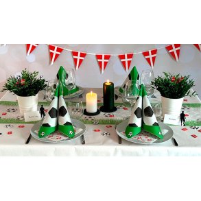 Borddkning Fodbold og flag