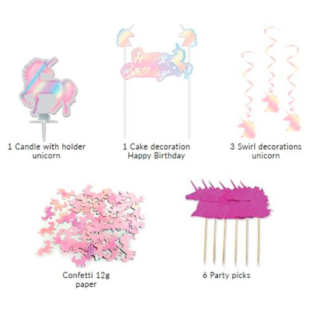 Enhjrning partykit, 1 st.