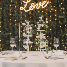 Guirlande, eucalyptus med LED-lys, 2 mtr.