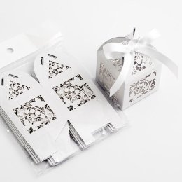 Favorbox, filigran, perlemorshvid, 10 stk.