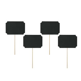 Food flag, sort, (stort) 