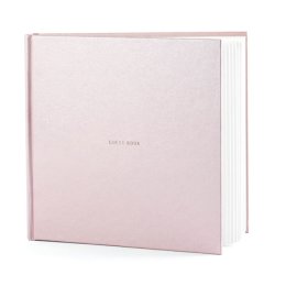 Gstebog, gammelrosa metallic