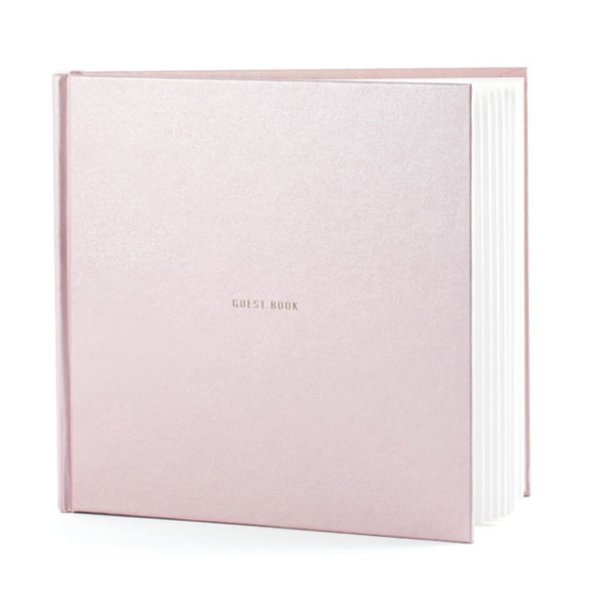 Gstebog, gammelrosa metallic