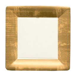 Caspari Paptallerkner Middag, Bladguld, 8 stk.