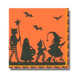 Caspari servietter, Halloween Parade,  frokostserviet, 20 stk.
