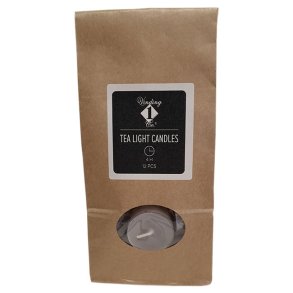 Hrfarvede fyrfadslys, 12 stk.