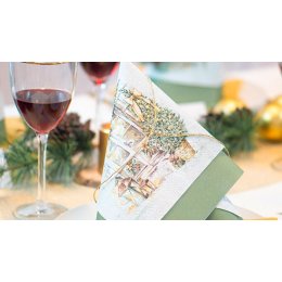 Borddkning Julevelkomst