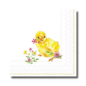 Ihr servietter, kylling, kaffestr. 20 stk.