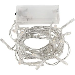 LED lyskde, Transparent, 3,15 meter (trd betrukket med plastik)