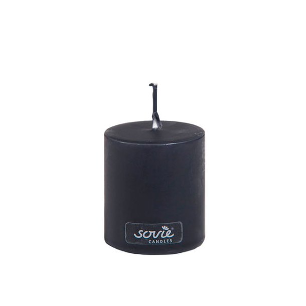 Sort mini-bloklys, 5x6 cm., 16 timer, 1 stk.