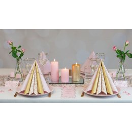 Borddkning Lyserde og Guldblade