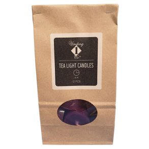 Mrk Lilla fyrfadslys, 12 stk.