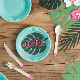 Bordkort, Monsterablad, 6 stk.