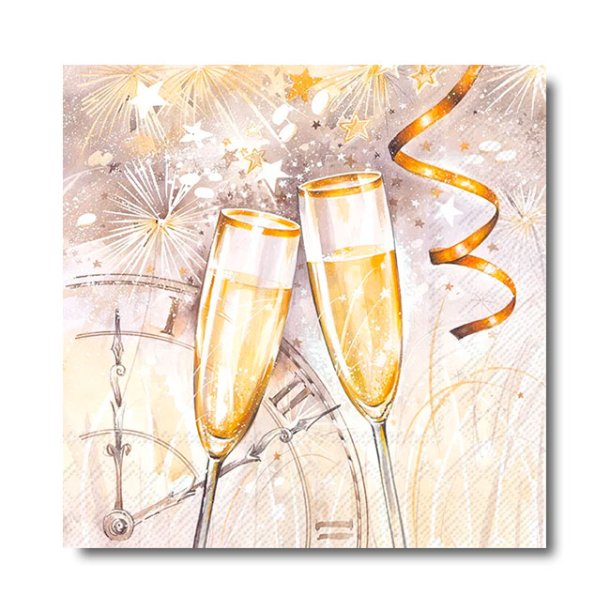 Ihr servietter, nytrsskl, frokoststr. 20 stk.