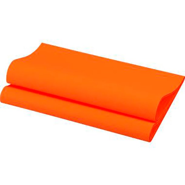have klon Disco Duni Dunisoft Servietter, Orange, 60 stk. 40x40 - Produkter fra Duni -  paperdeluxe.dk