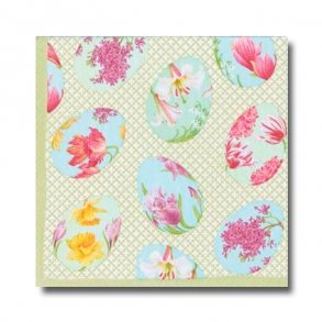 Caspari Servietter, Pskeg, kaffestr. 20 stk.