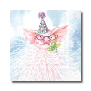 Ihr servietter, Party Piggy, frokoststr., 20 stk.