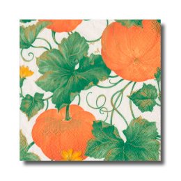 Caspari servietter, Pumpkins,  frokostserviet, 20 stk.