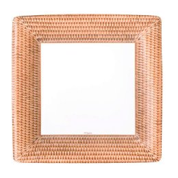 Paptallerkner fra Caspari, Middag - Rattan, 8 stk.