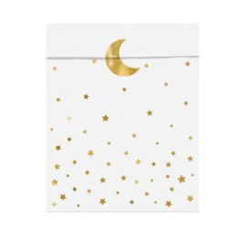 Slikpose/Treat bags, stjerner, 6 stk.