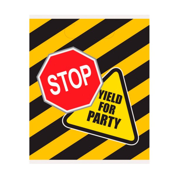 Slikpose/Treat bags, Lastbiler, 8 stk.