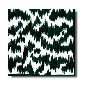 Caspari Servietter - Sort modern moire, middagsstr., 20 stk. 