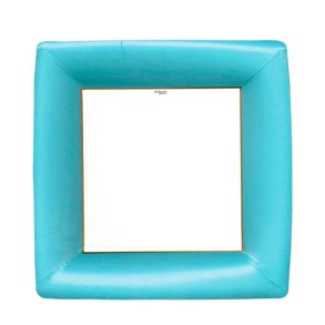 Caspari Paptallerkner Middag - Turkis, 8 stk.