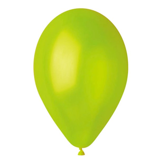 Balloner, Lime perlemor, 8 stk.