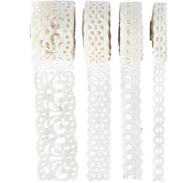 Blondestrimler med 4 ruller, 1 stk