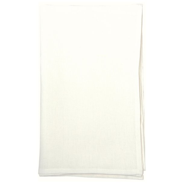 Bordlber, Hr stof/tekstil, Hvid, 45 x150 cm 