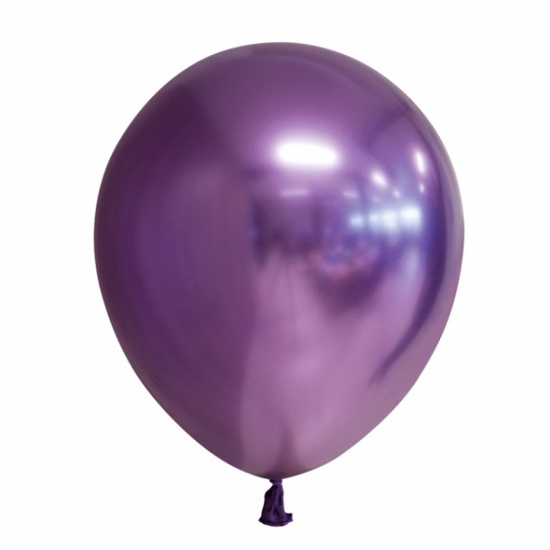Balloner, Chrome lilla, 8 stk.