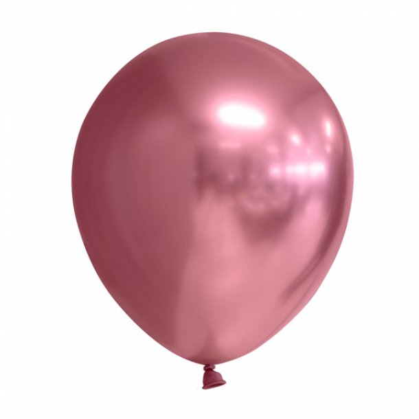 Balloner, Chrome pink, 8 stk.