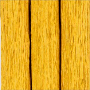 Crepepapir, gul, 3 ark.