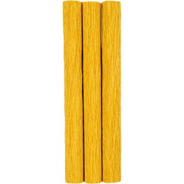 Crepepapir, gul, 3 ark.