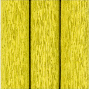 Crepepapir, lys grn, 3 ark.