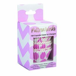 Lyserde dots, Cupcakes forme, 100 stk.